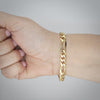 Video image preview for Finished Classic Figaro Bracelet in 14K Yellow Gold (1.50 mm - 11.50 mm)
