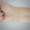 Video image preview for Finished Classic Figaro Bracelet in 14K Two Tone Gold (1.80 mm - 3.00 mm)