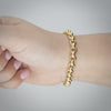Video image preview for Finished Semi-Solid Round Rolo Bracelet in 14K Yellow Gold (2.50 mm - 8.00 mm)