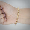 Video image preview for Finished Semi-Solid Round Rolo Bracelet in 14K Yellow Gold (2.50 mm - 8.00 mm)