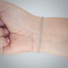 Video image preview for Finished Heavy Round Cable Bracelet in 14K White Gold (0.70 mm - 3.00 mm)