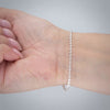 Video image preview for Finished Flat Rolo Necklace in Sterling Silver (1.50 mm - 2.10 mm)
