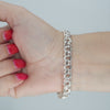 Video image preview for Finished Garibaldi Bracelet in Sterling Silver (4.40 mm - 7.90 mm)