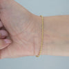 Video image preview for Finished Heavy Round Semi-Solid Cable Bracelet in 14K Yellow Gold (1.05 mm - 3.80 mm)