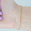 Video image preview for Finished Light Paperclip Bracelet in 14K Gold-Filled (2.30 mm - 4.00 mm)
