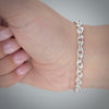Video image preview for Finished Heavy Round Cable Bracelet in Sterling Silver (3.10 mm - 8.50 mm)