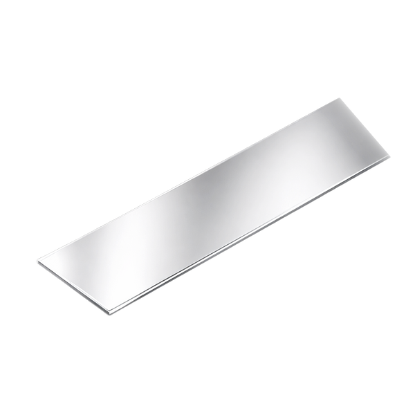 Pure Silver Flat Bezel Soft Wire