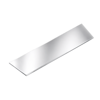 Pure Silver Flat Bezel Soft Wire