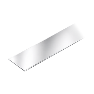 Platinum Flat Medium Wire