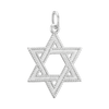 Sterling Silver Star of David Pendant (30 x 22 mm)