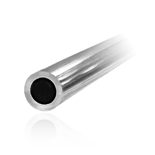 Sterling Silver Round Hard Tubing