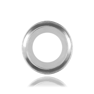 Round High Bezels Tapered With Bearing in Sterling Silver (3.00 mm - 8.00 mm)