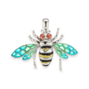 Fancy Bee Charm in Sterling Silver (30 x 41mm)