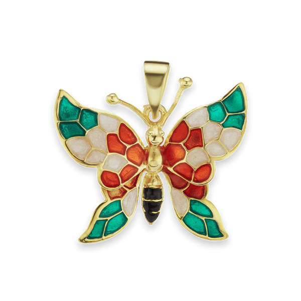 Fancy Butterfly Charm (23 x 26mm)