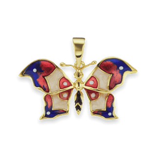 Fancy Butterfly Charm (21 x 29mm)