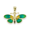 Fancy Butterfly Charm in Sterling Silver (20 x 24mm)