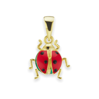 Ladybug with Open Wings Charm (20 x 14mm)