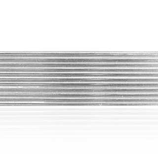 Sterling Silver Striped Pattern (17" Long) Flat Soft Wire WPFL14