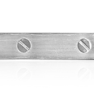 Sterling Silver Screw Head Pattern (17" Long) Flat Soft Wire WPFL28