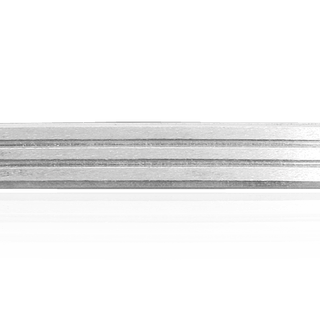 Sterling Silver Stripe Pattern (17" Long) Flat Soft Wire WPFL46