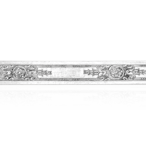 Sterling Silver Filigree Pattern (17" Long) Flat Soft Wire WPFL55