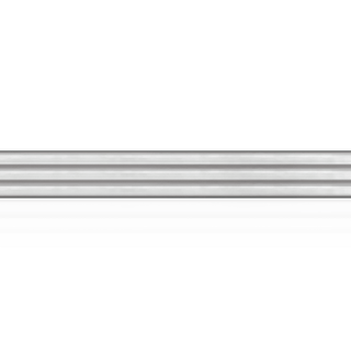 Sterling Silver Stripe Pattern (17" Long) Flat Soft Wire WPFL69