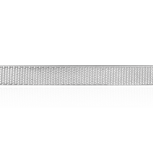 Sterling Silver Dot Pattern (17" Long) Flat Soft Wire WPFL70