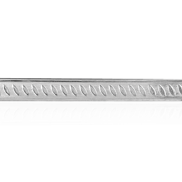 Sterling Silver Marquise Pattern (17" Long) Flat Soft Wire WPFL76