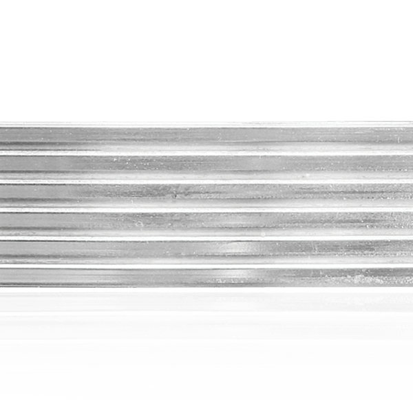 Sterling Silver Striped Pattern (17" Long) Flat Soft Wire WPFL8