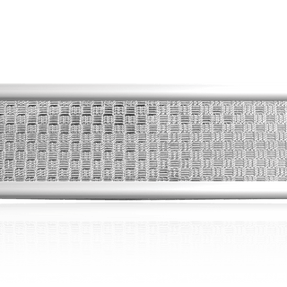 Sterling Silver Basket Weave Pattern (17" Long) Flat Soft Wire WPFL9