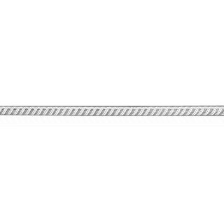 Sterling Silver Twist Pattern (17" Long) Round Soft Wire WPRD3