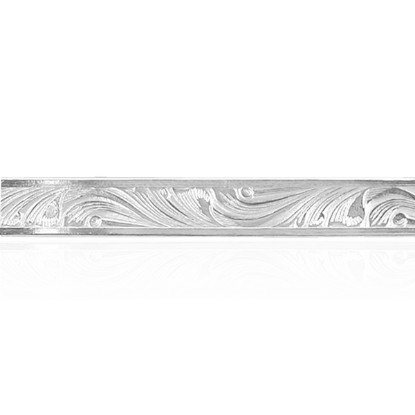 Sterling Silver Wavy Pattern (17" Long) Square Soft Wire WPSQ2
