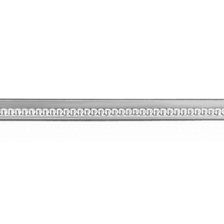 Sterling Silver Bead Pattern (17" Long) Step Bezel Soft Wire WPSB1