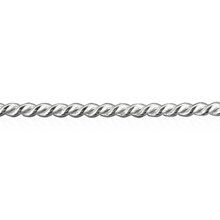 Sterling Silver (17" Long) Twist Soft Wire WPDTW7