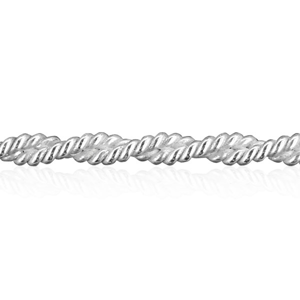 Sterling Silver Double Twist Pattern (17" Long) Twist Soft Wire WPDTW8