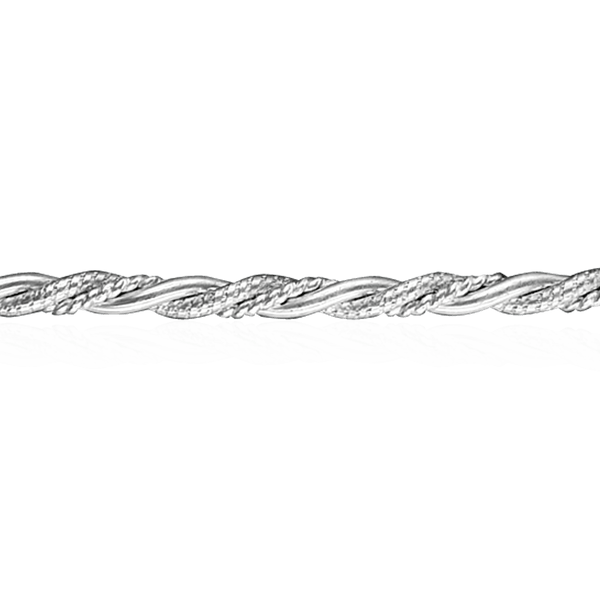 Sterling Silver Double Twist Pattern (17" Long) Twist Soft Wire WPTTW5
