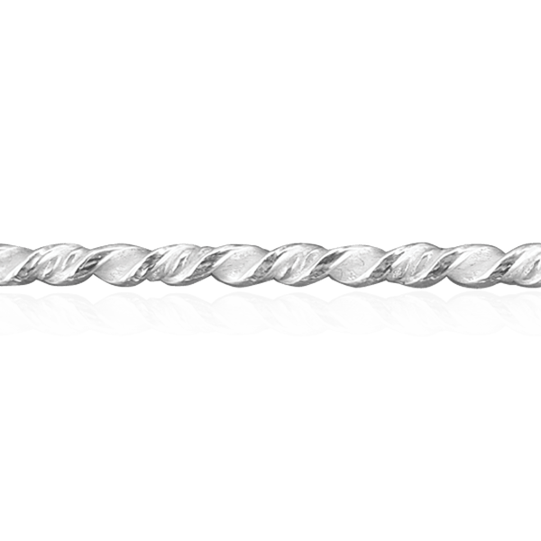 Sterling Silver (17" Long) Twist Soft Wire WPTW2