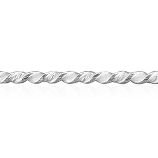 Sterling Silver (17" Long) Twist Soft Wire WPTW2