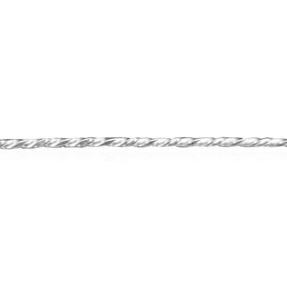 Sterling Silver (17" Long) Twist Soft Wire WPTW5