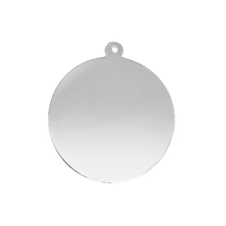 Sterling Silver Round Disc With Loop (.030" thickness)