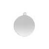 Sterling Silver Round Disc With Loop (.030" thickness)