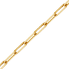 Bulk / Spooled Paperclip Cable Chain in 14K & 18K Yellow Gold (1.30 mm - 7.80 mm)