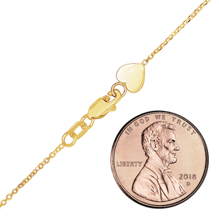 Maxco's 1.05 mm Chain in 14K Yellow Gold