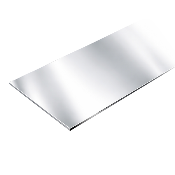 18K White Flat Medium Plate (Sheet)
