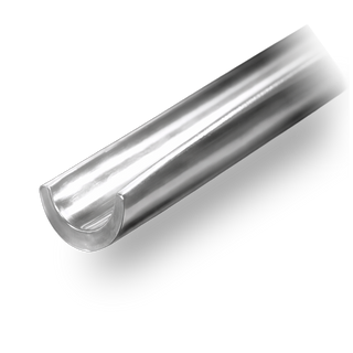 14K White Channel Soft Wire