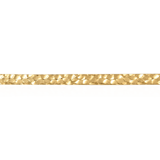 Gold Filled Hammered Pattern (17" Long) Flat Soft Wire WRGFG-120