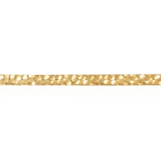 Gold Filled Hammered Pattern (17" Long) Flat Soft Wire WRGFG-120