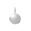 Plain Round Locket in Sterling Silver (14 mm - 32 mm)