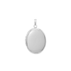 Plain Oval Locket in Sterling Silver (23 x 14 mm - 57 x 39 mm)